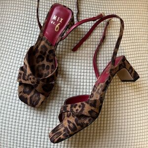 Leopard Heels